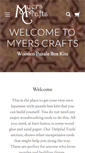 Mobile Screenshot of myerscrafts.com